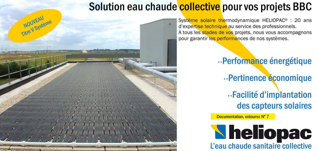 Systeme solaire Heliopac