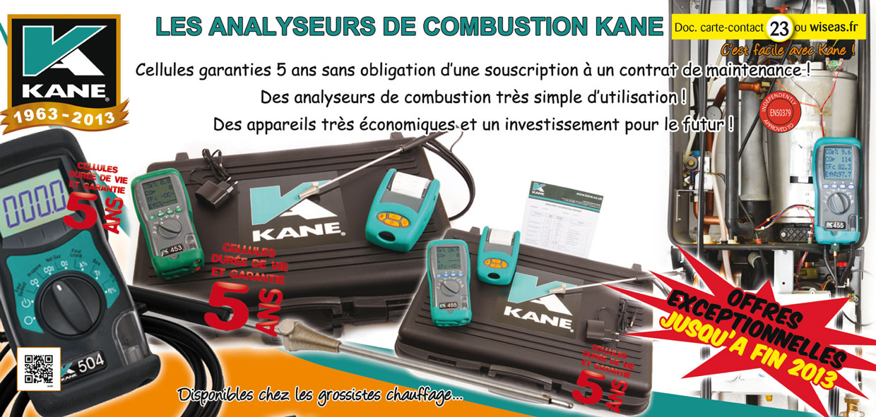 Analyseurs de combustion