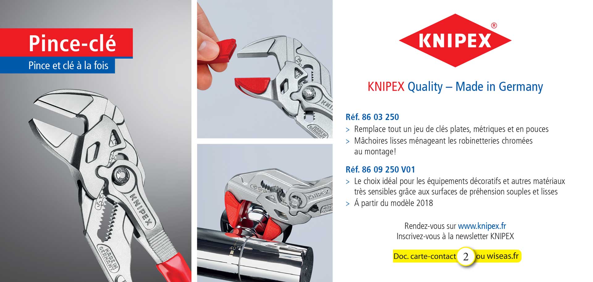 KNIPEX - 8603250 - 8609250 V01