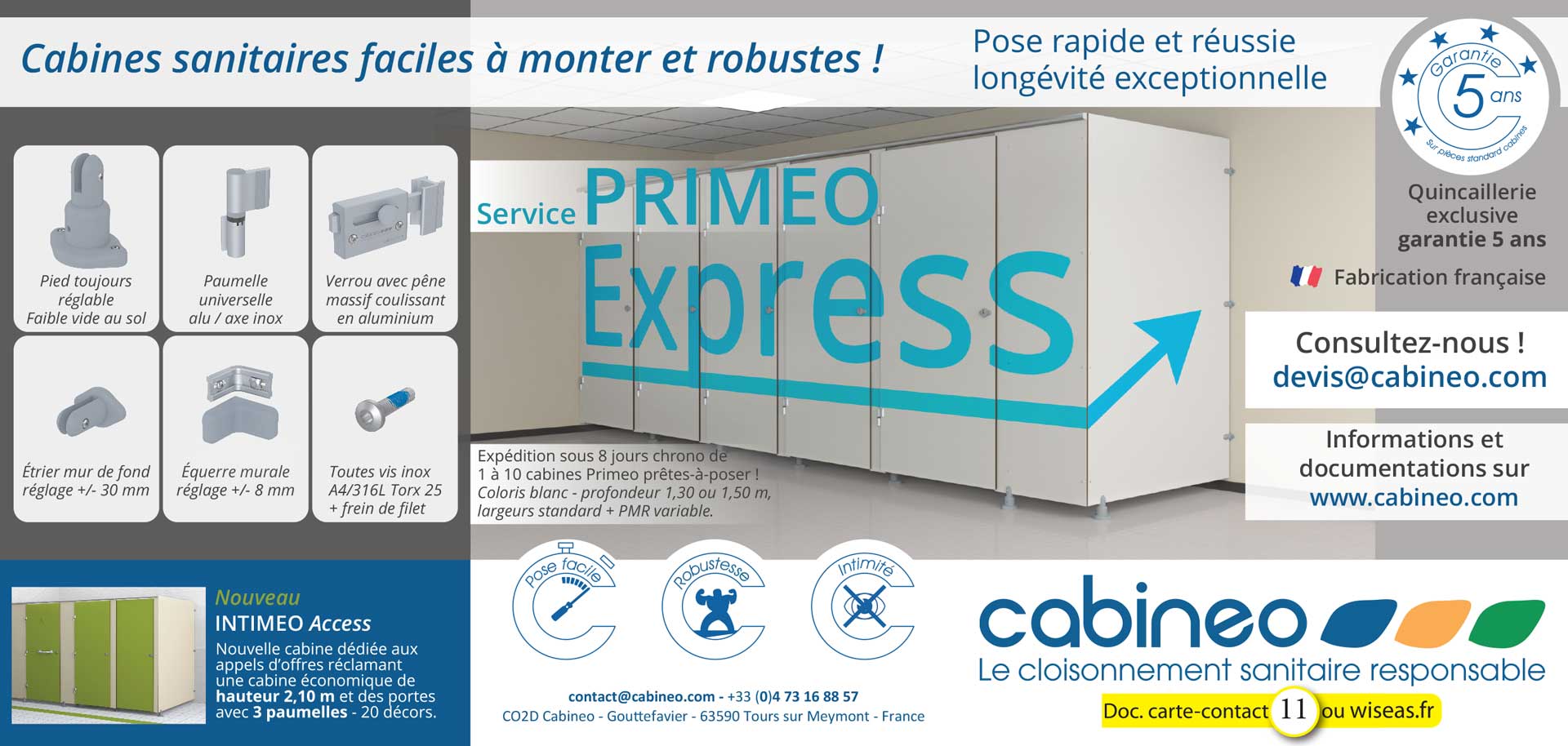 Service Primeo Express - Expédition sous 8 jours - Intimeo Access