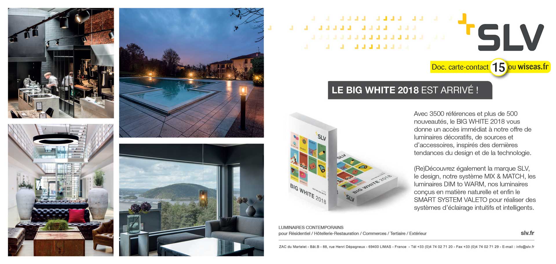 Catalogue BIG WHITE 2018, sélection de 3500 références