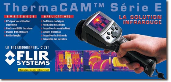 Caméra infrarouge ThermaCAM série E